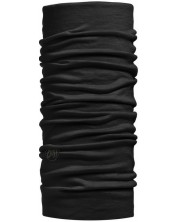 Кърпа за глава BUFF - Light Weight Merino Wool, черна -1