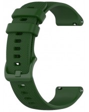 Каишка Techsuit - W006, Galaxy Watch/Huawei Watch, 20 mm, зелена