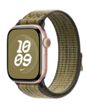 Каишка Apple - Sport Loop, Apple Watch, 46 mm, Green/Grey -1