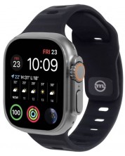 Каишка Mobile Origin - Strap, Apple Watch 49mm/45mm/44mm/42mm, черна -1