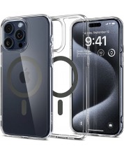 Калъф Spigen - Ultra Hybrid MagSafe, iPhone 15 Pro, Graphite -1