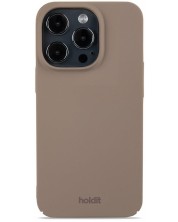 Калъф Holdit - Slim, iPhone 15 Pro, кафяв -1