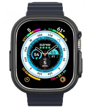 Рамка Spigen - Thin Fit, Apple Watch Ultra, 49mm, черен