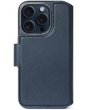 Калъф Decoded - Detachable Wallet, iPhone 15 Pro, син -1