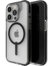 Калъф Zagg -  Santa Cruz Snap, iPhone 15 Pro Max, прозрачен/черен -1