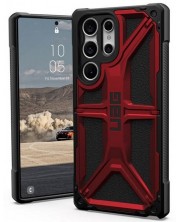 Калъф UAG - Monarch, Galaxy S23 Ultra, червен