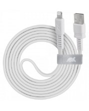 Кабел Rivacase - PS6008WT12, USB-A/Lighting, 1.2 m, бял