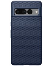 Калъф Spigen - Liquid Air, Pixel 7 Pro, син