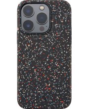 Калъф Cellularline - Sensation Dots, iPhone 14 Pro, черен -1