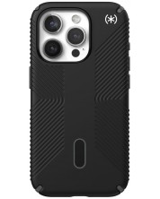 Калъф Speck - Presidio 2 Grip, iPhone 15 Pro, MagSafe ClickLock, черен -1