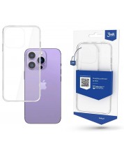 Калъф 3mk - Clear, iPhone 14 Pro, прозрачен -1