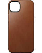 Калъф Nomad - Modern Leather MagSafe, iPhone 14 Plus, English Tan -1