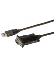 Кабел Vivanco - 36667, USB-A/SUB-D, 1.4 m, черен -1