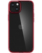 Калъф Spigen - Ultra Hybrid, iPhone 15, Red Crystal