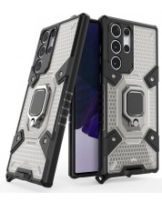 Калъф Techsuit - Honeycomb Armor, Galaxy S23 Ultra, черен