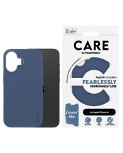 Калъф CARE - Fashionable MagSafe, iPhone 16, син -1