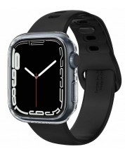 Рамка Spigen - Thin Fit, Apple Watch 7, 45 mm, прозрачна -1