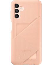 Калъф Samsung - Card Slot, Galaxy A13 5G, Peach