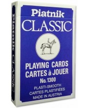 Карти за игра Piatnik 1301, цвят сини -1