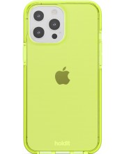 Калъф Holdit - Seethru, iPhone 13 Pro Max, Acid Green