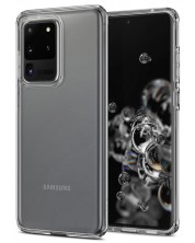 Калъф Spigen - Liquid Crystal, Galaxy S20 Ultra, прозрачен