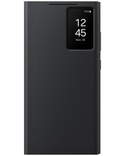 Калъф Samsung - S-View Case, Galaxy S24 Ultra, черен -1