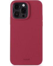 Калъф Holdit - Silicone, iPhone 15 Pro Max, Red Velvet