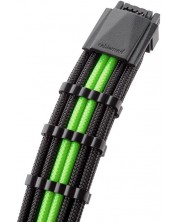 Кабел CableMod - Pro ModMesh 12VHPWR, 16-Pin/4x 8-Pin, черен/зелен