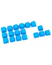 Капачки за механична клавиатура Ducky - Blue, 31-Keycap, сини -1