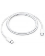 Кабел Apple - MQKJ3ZM/A, USB-C/USB-C, 1 m, бял