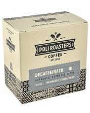 Кафе капсули Poli Roasters - Nespresso Decaffeinato, 10 броя