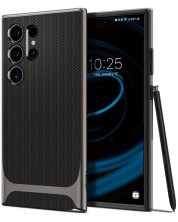 Калъф Spigen - Neo Hybrid, Galaxy S24 Ultra, сив -1