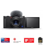 Камера за влогове Sony - ZV-1, черна -1