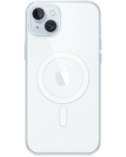 Калъф Apple - Clear MagSafe, iPhone 15 Plus, прозрачен