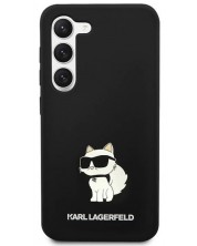 Калъф Karl Lagerfeld - Choupette NFT, Galaxy S23, черен
