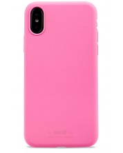 Калъф Holdit - Silicone, iPhone X/XS, розов