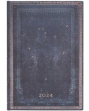 Календар-бележник Paperblanks Inkblot - Хоризонтален, 13 х 18 cm, 80 листа, 2024