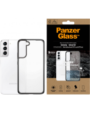 Калъф PanzerGlass - HardCase, Galaxy S22, прозрачен/черен -1