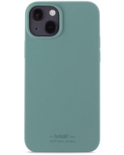 Калъф Holdit - Silicone, iPhone 13/14, Moss Green -1
