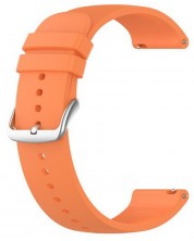 Каишка Techsuit - W001, Galaxy Watch/Huawei Watch, 22 mm, оранжева