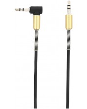 Аудио кабел Tellur - TLL311051, жак 3.5 mm/жак 3.5 mm, 1.5 m, черен -1