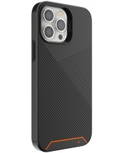 Калъф Gear4 - Denali Snap, iPhone 13 Pro Max, черен/оранжев