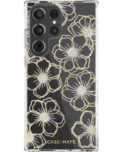 Калъф Case-Mate - Floral Gems, Galaxy S23 Ultra, прозрачен -1