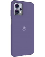 Калъф Motorola - Premium Soft, Moto G13, лилав -1