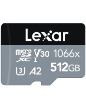 Карта памет Lexar - Pro 1066x, 512GB, microSDXC/SDHC, Class10 -1
