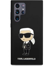 Калъф Karl Lagerfeld - Ikonik NFT, Galaxy S23 Ultra, черен