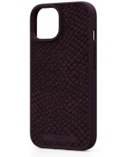Калъф Njord - Salmon Leather MagSafe, iPhone 15, кафяв