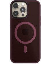 Калъф Next One - Claret Mist Shield MagSafe, iPhone 15 Pro Мах, червен -1