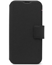 Калъф Decoded - Leather Wallet, iPhone 15 Pro, черен