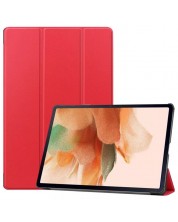 Калъф Techsuit - FoldPro, Galaxy Tab S7 FE, червен -1